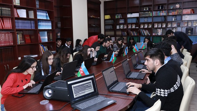 Diaspor könüllüləri xarici deputatlara müraciət ünvanladı - FOTOLAR
