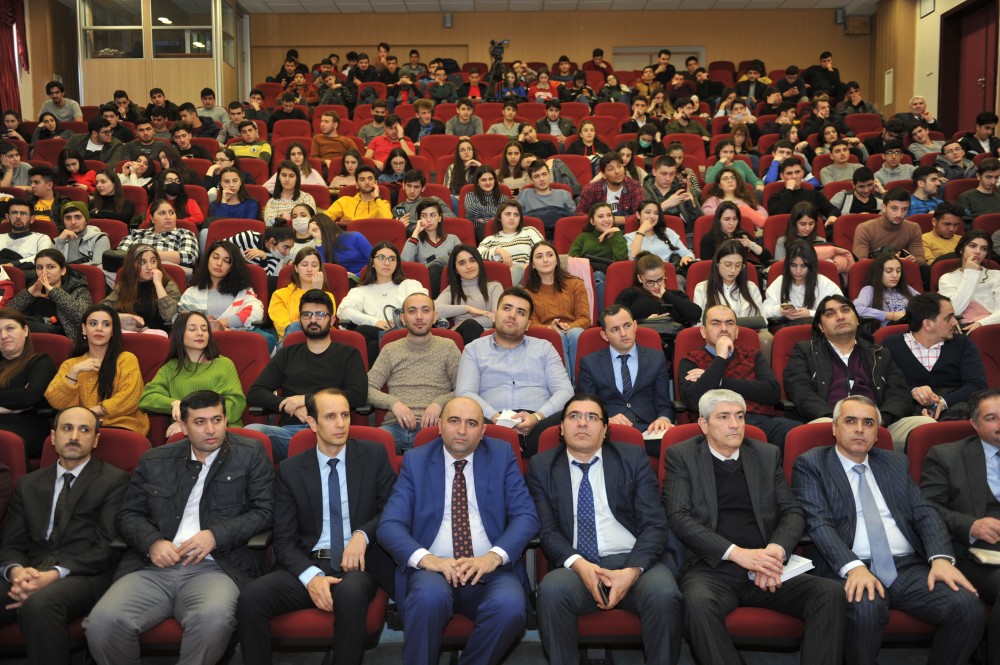 Bakı Mühəndislik Universitetində maarifləndirmə tədbiri keçirildi - FOTO