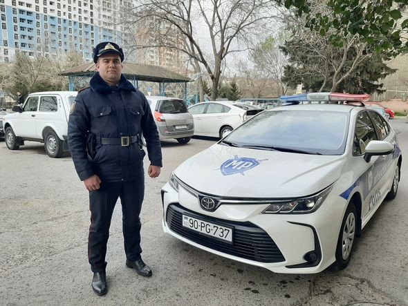 Bakıda polis qadına qarşı soyğunçuluq edən şəxsi zərərsizləşdirdi 