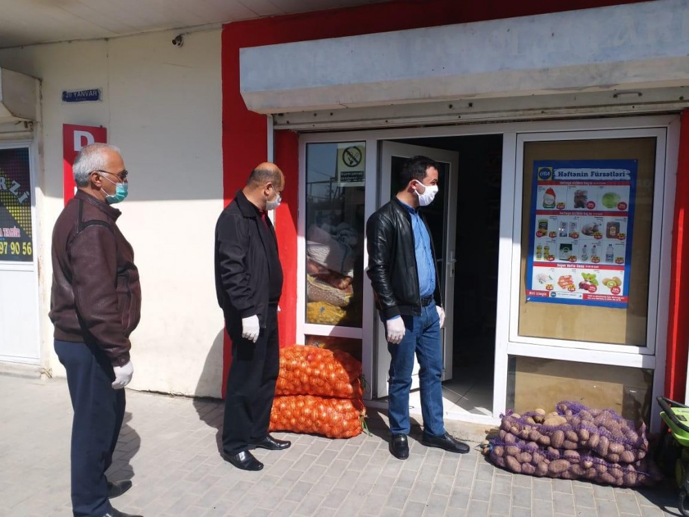 Abşeronda koronavirusla bağlı təbliğat işləri aparılır - FOTOLAR