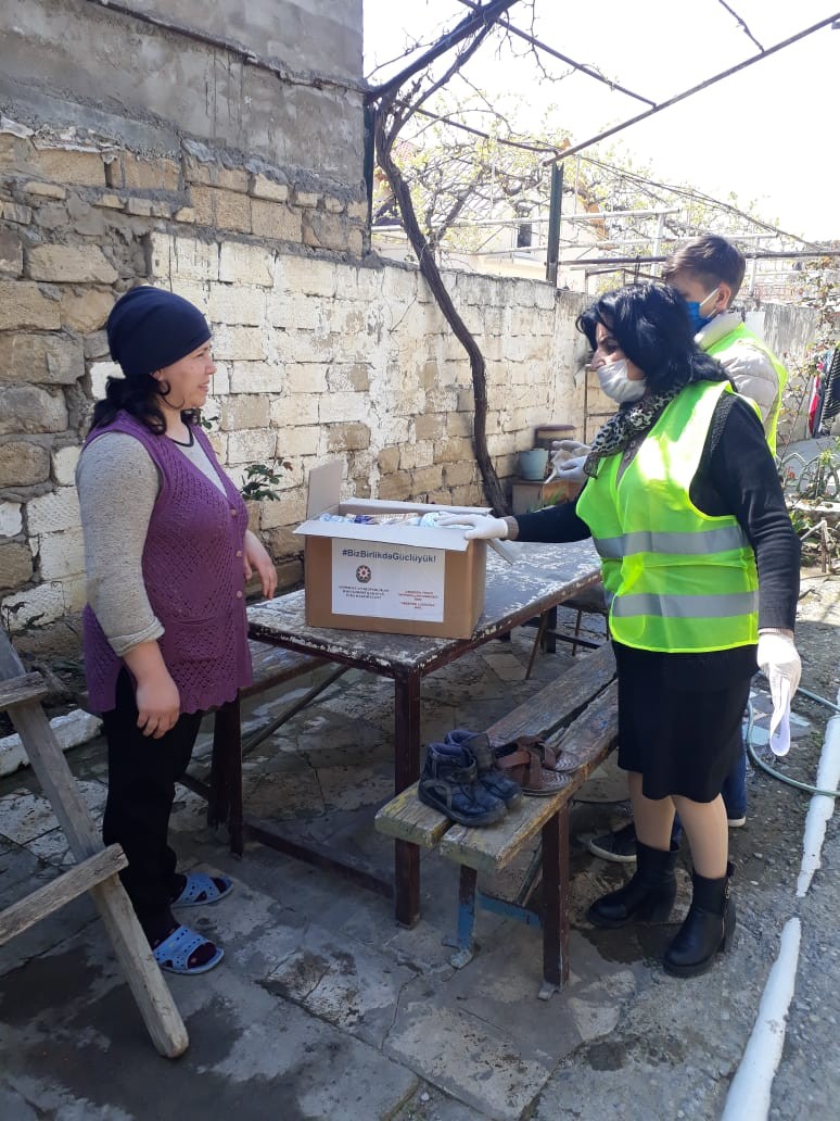 Qaradağda dezinfeksiya işləri davam etdirilir - FOTO