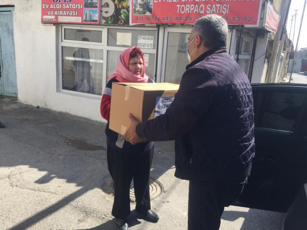 Nizami rayonunda koronavirusla bağlı tədbirlər davam etdirilir - FOTOLAR