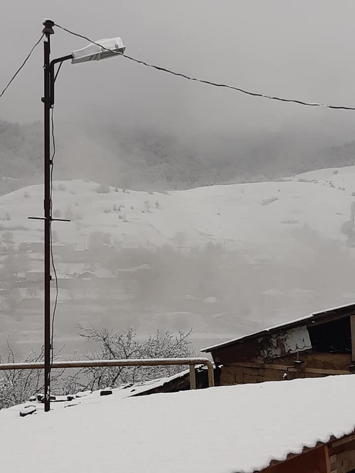 Azərbaycanda bu rayonlara qar yağıb - Faktiki hava