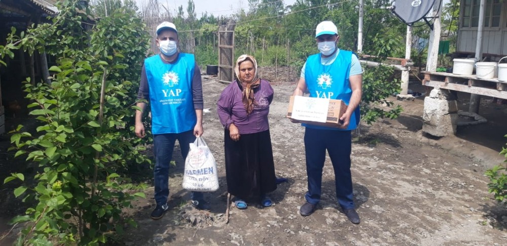 YAP Ağdaş rayon təşkilatı tərəfindən  növbəti xeyriyyə aksiyası keçirildi - FOTOLAR