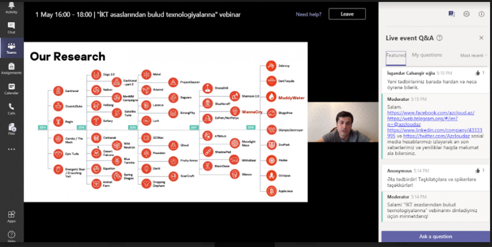 İT sahəsi üzrə ödənişsiz vebinar keçirildi - FOTO