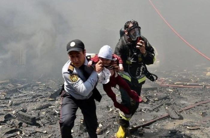 11 nəfərin ölümünə səbəb olan yanğından 5 il ötür - FOTOLAR