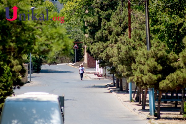 Boş qalan Bakı küçələri - FOTOLAR