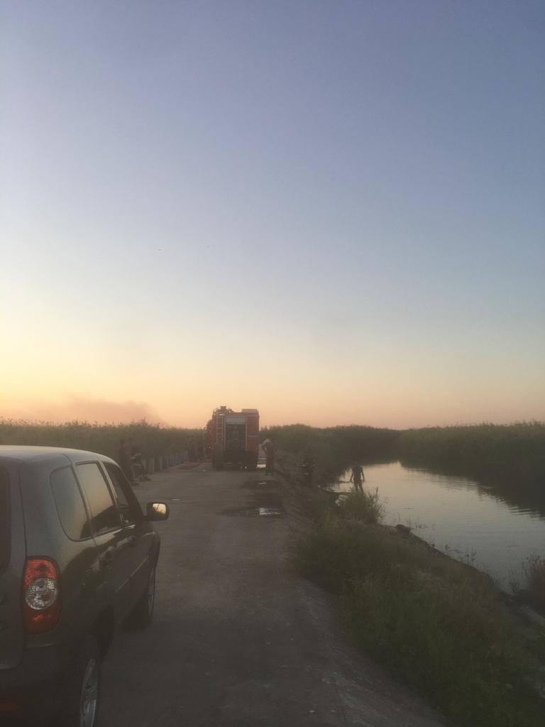 Qızılağac milli parkında yanğın davam edir - YENİLƏNİB(FOTO)