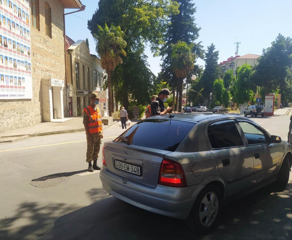 Karantin qaydalarını pozanlar cərimələndı - FOTO