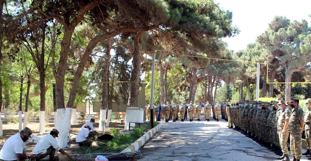 Hərbi hissələrdə Qurban bayramı qeyd edilir - Foto