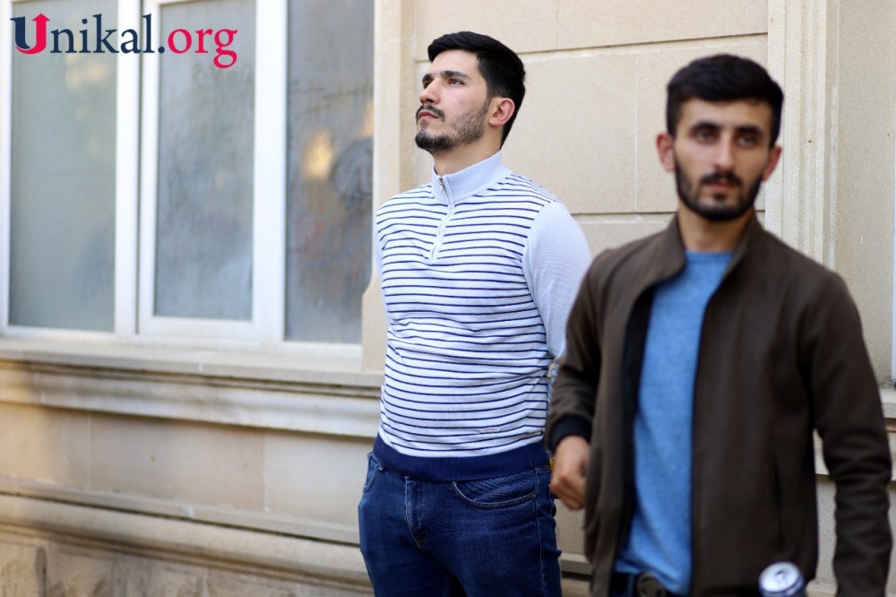 Atalarını döyüşə yola salan uşaqlar - FOTOLAR