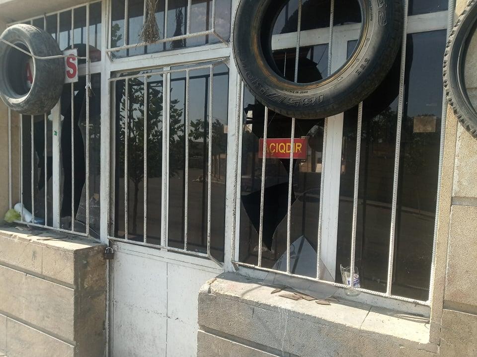 Ermənilərin Tərtərdə toplarla dağıtdığı evlər - FOTOLAR