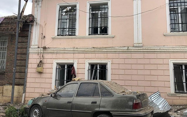 Baş Prokurorluq ermənilərin Gəncəni vurması ilə bağlı məlumat yaydı - FOTOLAR