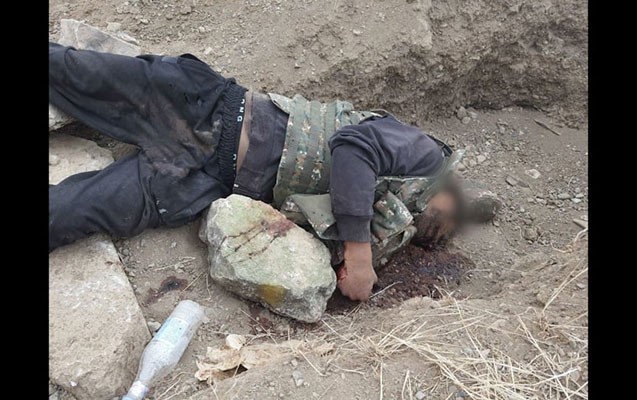 Daha iki əcnəbi muzdlu-terrorçu məhv edildi - FOTO