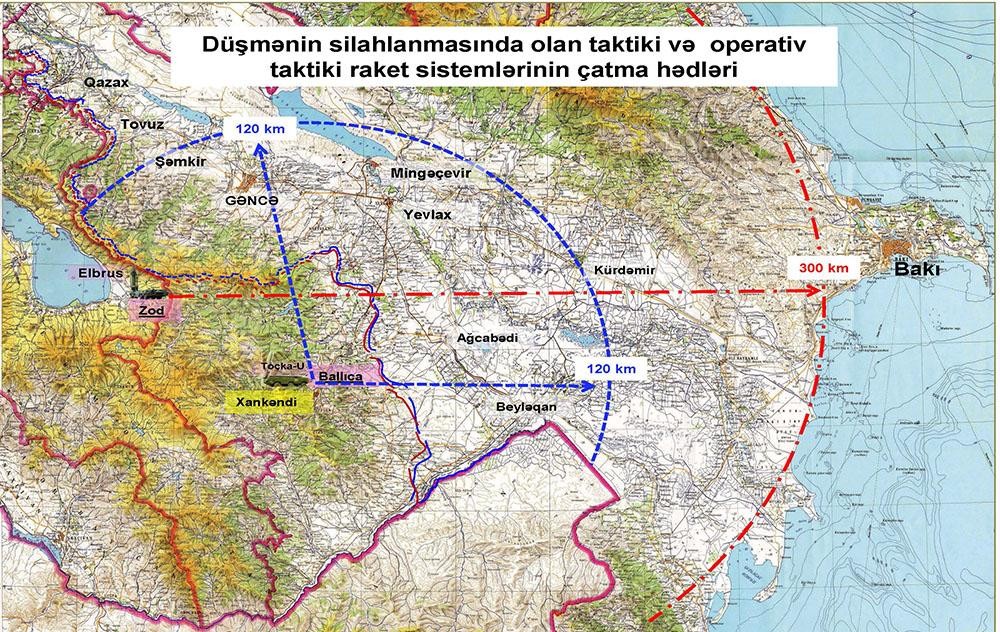 Düşmənin mülki əhalini hədəfə alan raket kompleksi - FOTOLAR