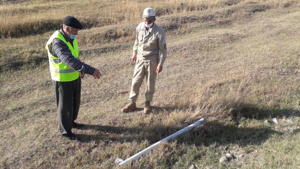 Cəbhəboyu ərazilərdə 175 partlamamış hərbi sursat və 2 dron aşkarlandı - FOTOLAR