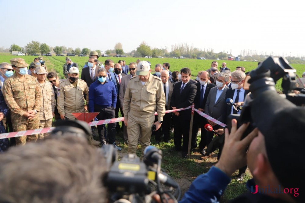 Diplomatik korpusun nümayəndələri Mingəçevirdə - FOTOLAR