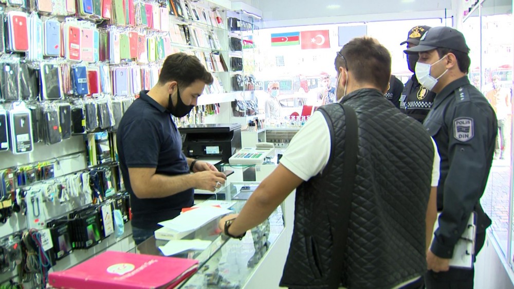 Karantin qaydaları ilə bağlı nəzarət-profilaktik tədbirlər gücləndirildi - FOTOLAR