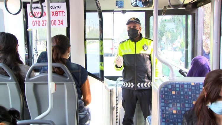 Sumqayıtda karantin qaydaları ilə bağlı reyd keçirilib - FOTO