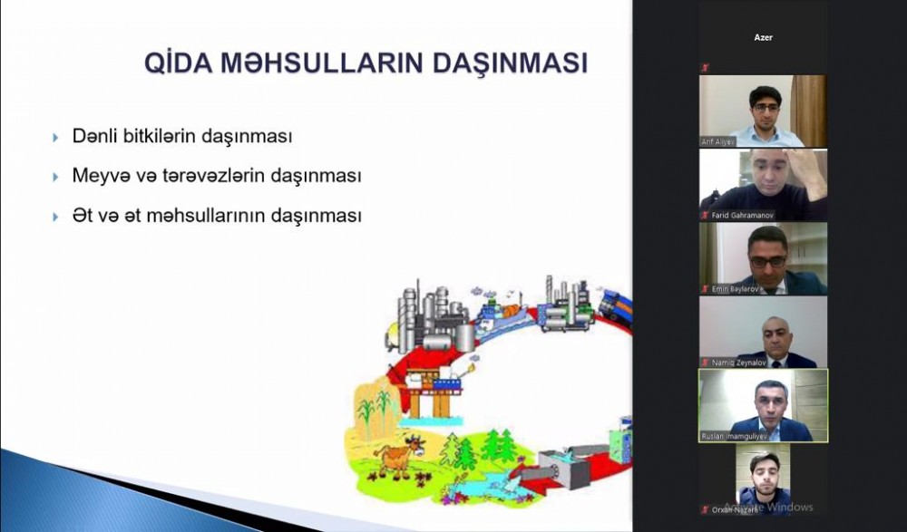 “Peşəkarlarla görüş” saatında  logistik xidmətlərin səmərəli inkişafı müzakirə olunub 