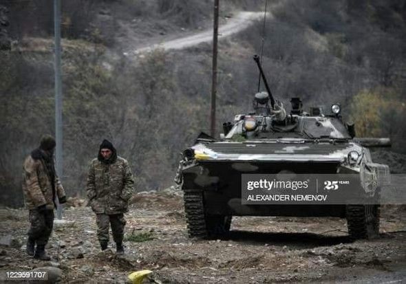 Erməni qoşunları Qarabağdan çıxarılır - FOTO