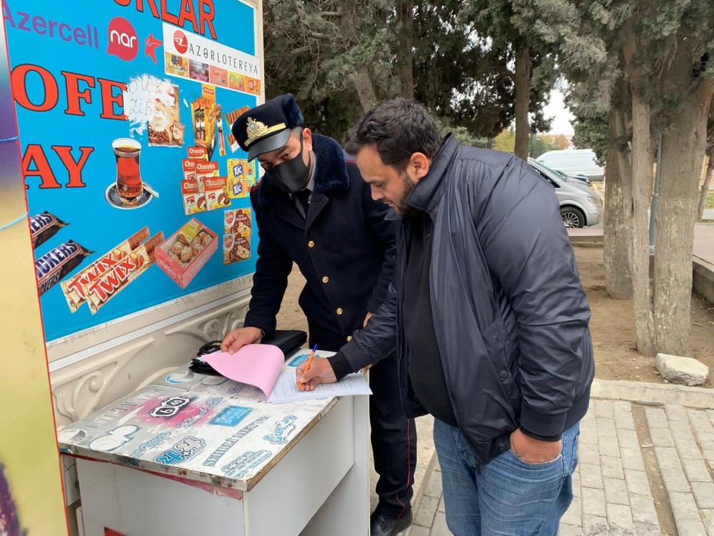 Abşeronda COVID-19 ilə bağlı  reydlər davam etdirilir – FOTOLAR