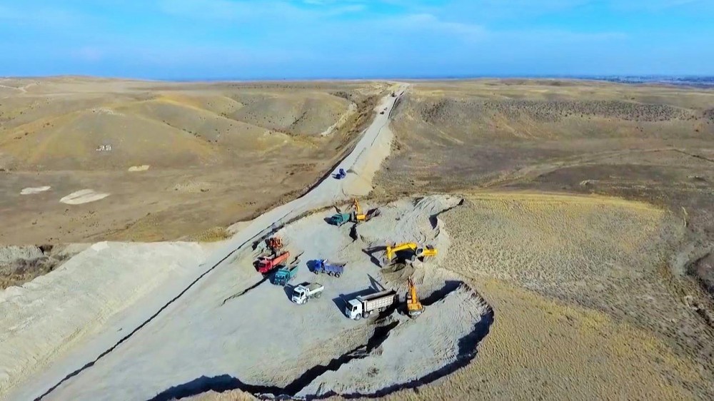 Tərtərlə Suqovuşanı birləşdirən yol yaxın günlərdə istifadəyə veriləcək - FOTOLAR