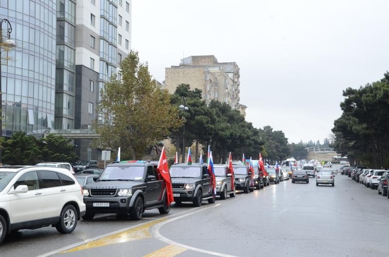 Bakıda Laçının azad edilməsi belə qeyd edildi - FOTOLAR