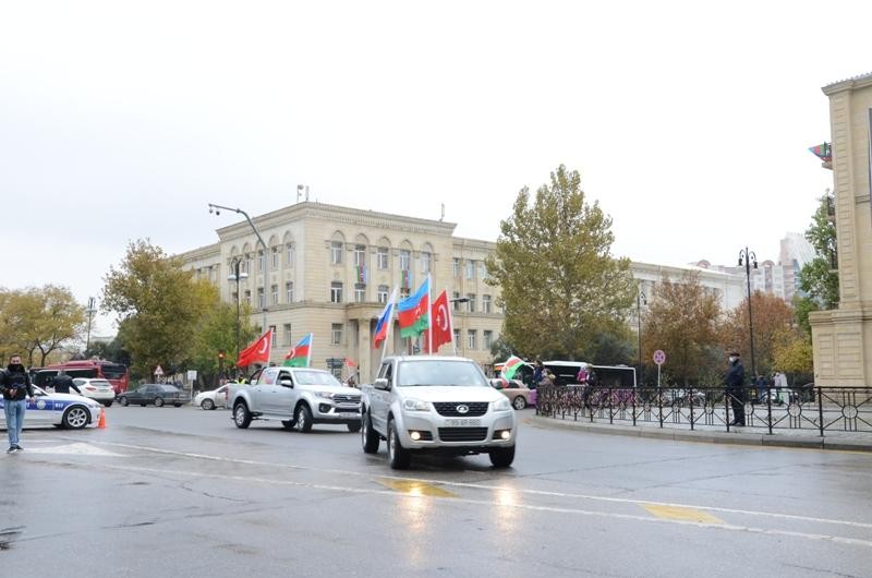 Bakıda Laçının azad edilməsi belə qeyd edildi - FOTOLAR