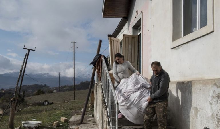 Ermənilər Laçından çıxanda mal-qaranı da apardılar (FOTO)