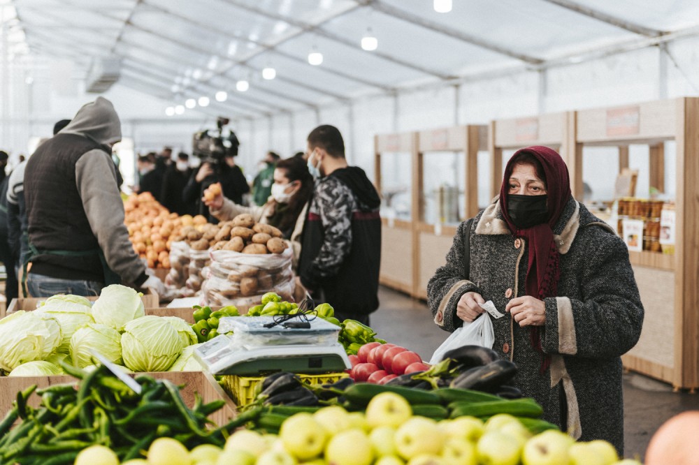 “Kənddən şəhərə” Qış Yarmarkası fəaliyyətə başlayıb - FOTOLAR