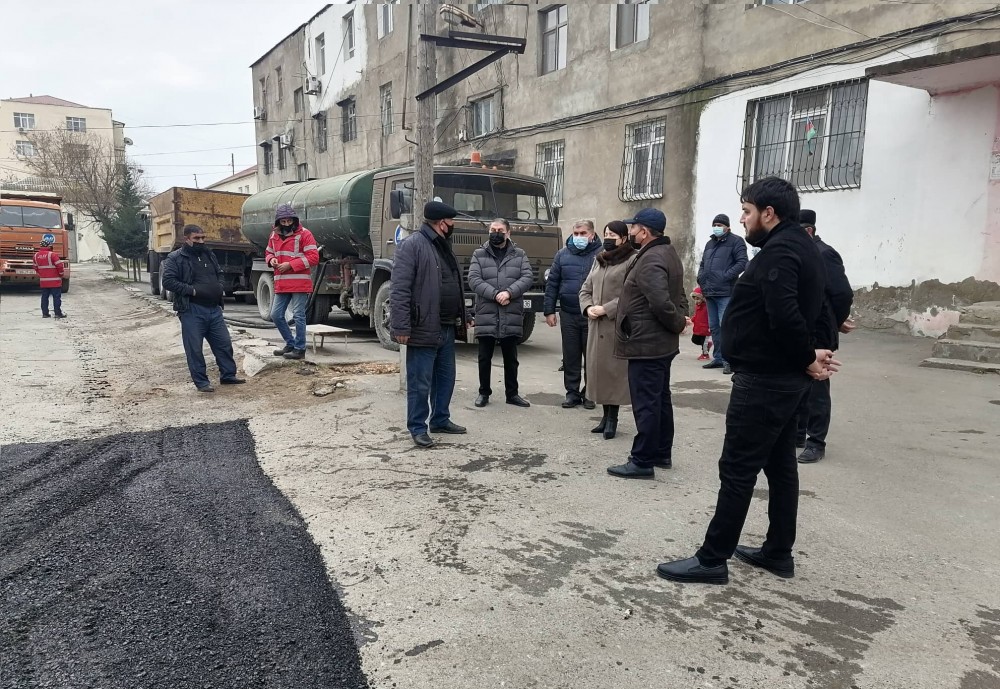 Xırdalanda Şəhidlər Abidəsi, məktəb korpusu tikilir – Başçı əraziyə gəldi (FOTOLAR)