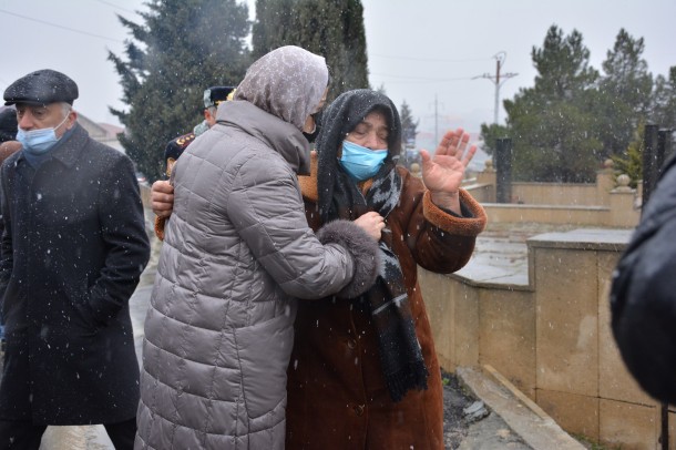 Abşeronda şəhidlərin xatirəsi anıldı - FOTOLAR