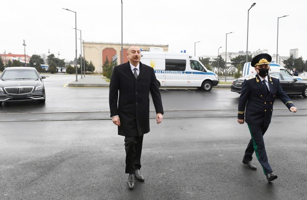 Prezident Baş Prokurorluğun yeni inzibati bina kompleksinin açılışında - FOTOLAR (YENİLƏNİB)