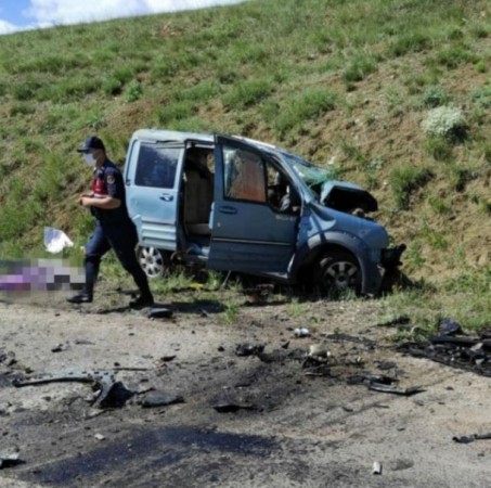 Türkiyədə dəhşətli qəza: 9 nəfər ÖLDÜ (FOTO)