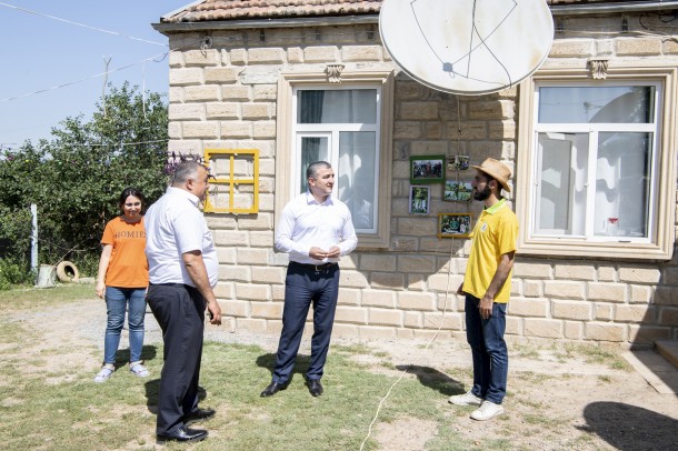 “Şəhərdən Kəndə” layihəsi çərçivəsində dəstək tədbirlərinə başlanılıb - FOTOLAR