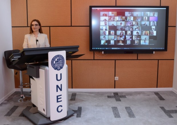 UNEC-də beynəlxalq elmi konfrans keçirilib 