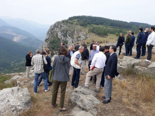 Xarici diplomatlar Cıdır düzündə - FOTOLAR