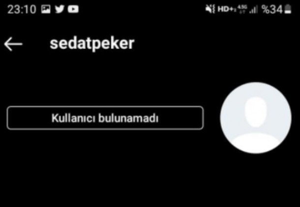 Sedat Pekerin sosial media hesabı bağlandı - FOTO