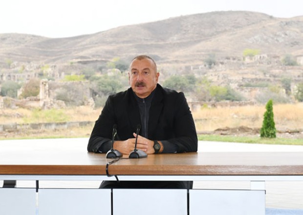 "Ermənistan ordusu orada dirəniş göstərmişdi" - Prezident