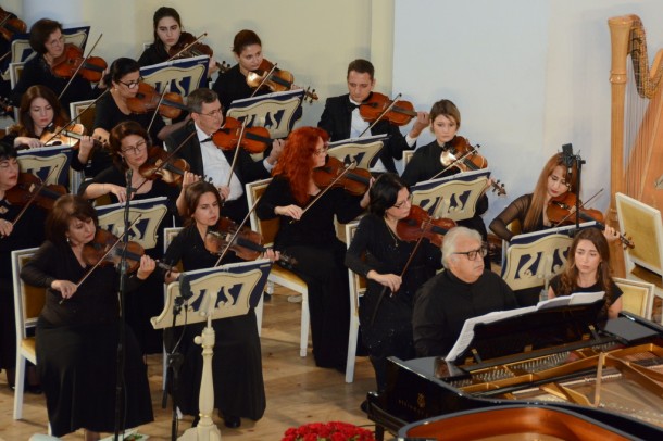 Bakı Musiqi Akademiyasından UNEC kollektivi üçün xüsusi konsert proqramı - FOTOLAR