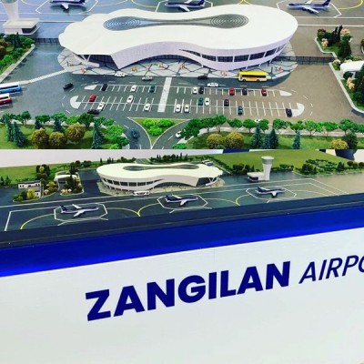 Zəngilan aeroportu belə olacaq - FOTOLAR