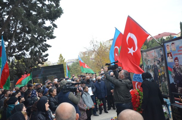 Şəhid Ülvi Məhərrəmovun Anım Günü qeyd edildi - FOTOLAR