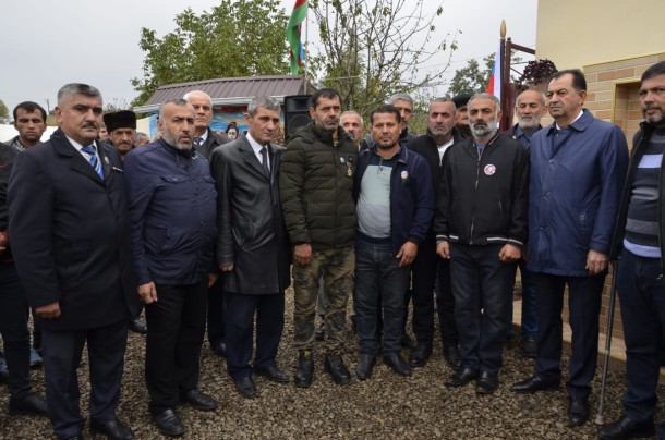 Lənkəranda şəhidlərin xatirəsinə yeni bulaq açıldı - FOTOLAR