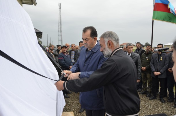 Lənkəranda şəhidlərin xatirəsinə yeni bulaq açıldı - FOTOLAR