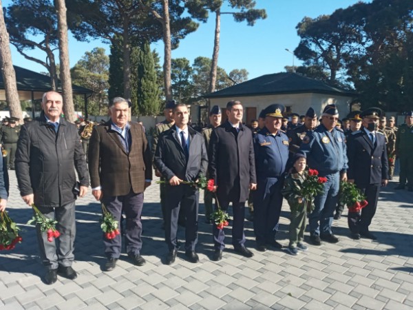 Şəhid Ramiz Qasımovun ildönümü mərasimi keçirilib - FOTOLAR