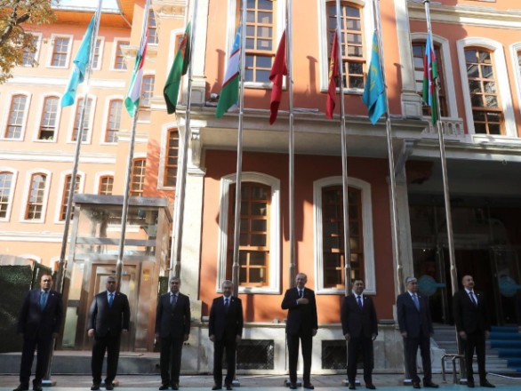 Prezident İstanbulda Türk Şurasının katibliyinin yeni binasının açılışında iştirak etdi - FOTO