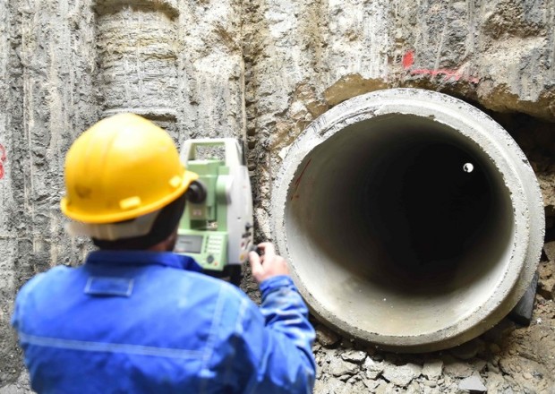 "Azərsu" Pirşağıda tunel inşa edir - FOTOLAR
