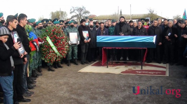 Helikopter qəzasında şəhid olan Fərid Nağıyev Beyləqanda dəfn edildi - FOTOLAR