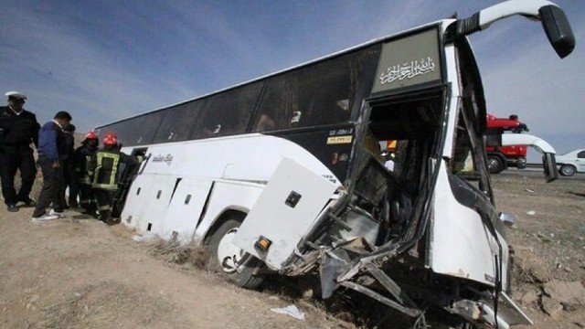 İranda avtobus qəzası: 8 ÖLÜ